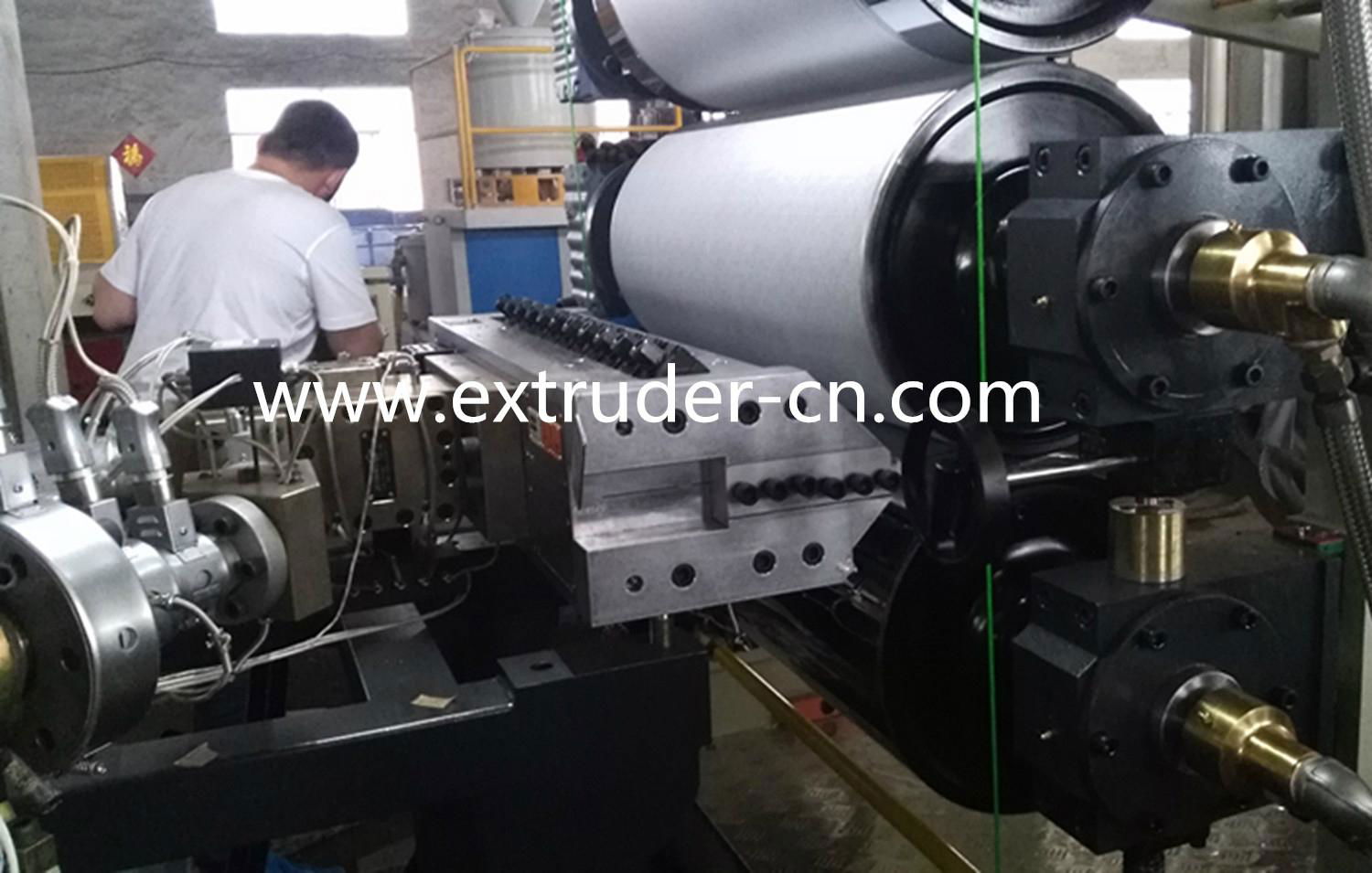 ABS HIPS refrigerator board co-extrusion line