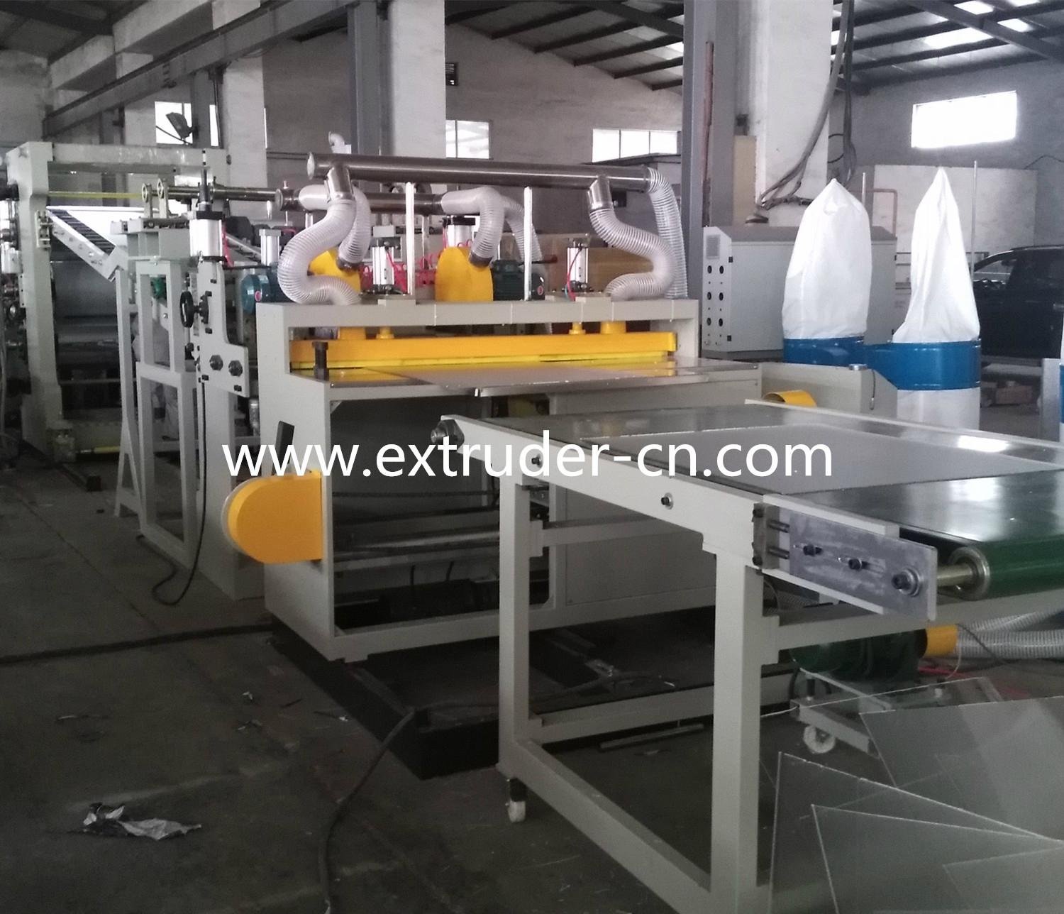ABS PMMA sanitary board extrusion line