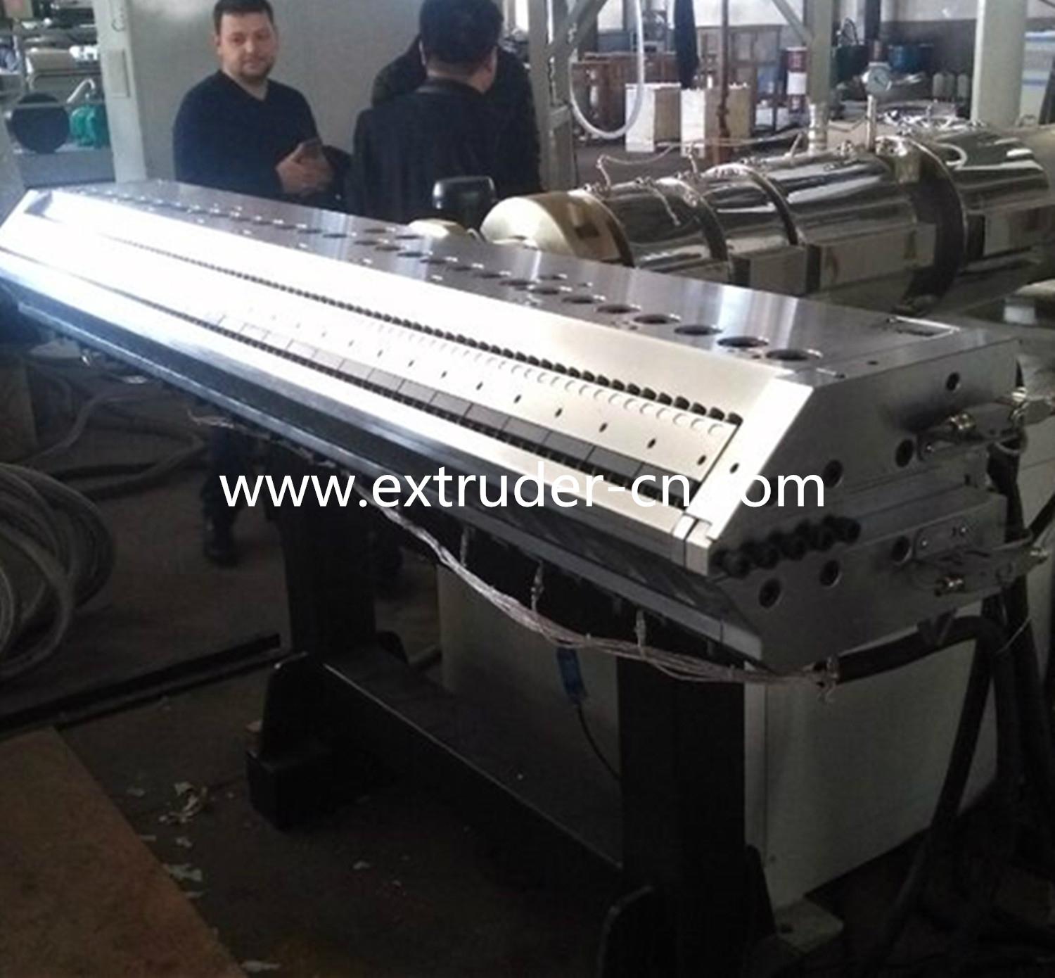 Rigid PVC sheet extrusion line 4