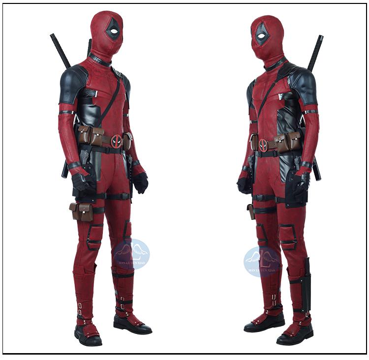 Deadpool 2 high quality cosplay costume outfits for adult Halloween costumes man 3