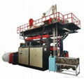 3layers 2000L water tank blow molding machinery 1