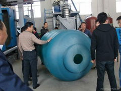 3 layers water tank blow molding machine