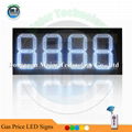 12 Inch High Brightness Outdoor Remote Control 888.8 White Gas Station LED Gas P 3