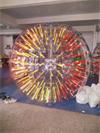 PVC Or TPU Durable Inflatable Shinning Zorb Ball Used On Grassplot