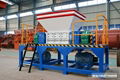 Plastic bottles shredder machine waste