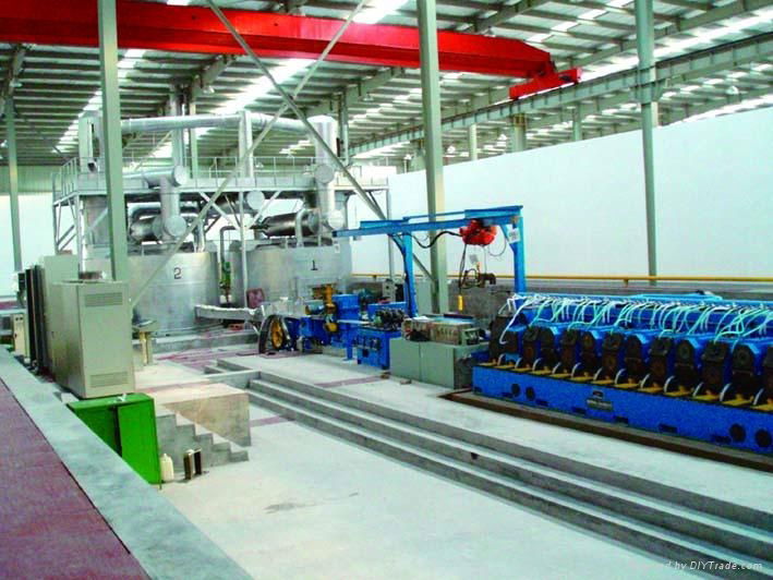 Aluminum Alloy Rod Continuous Casting and Rolling Line