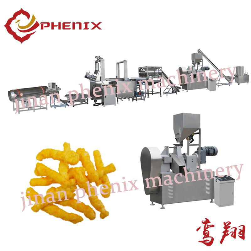 kurkure cheetos nik naks snack food extruder making machine 4