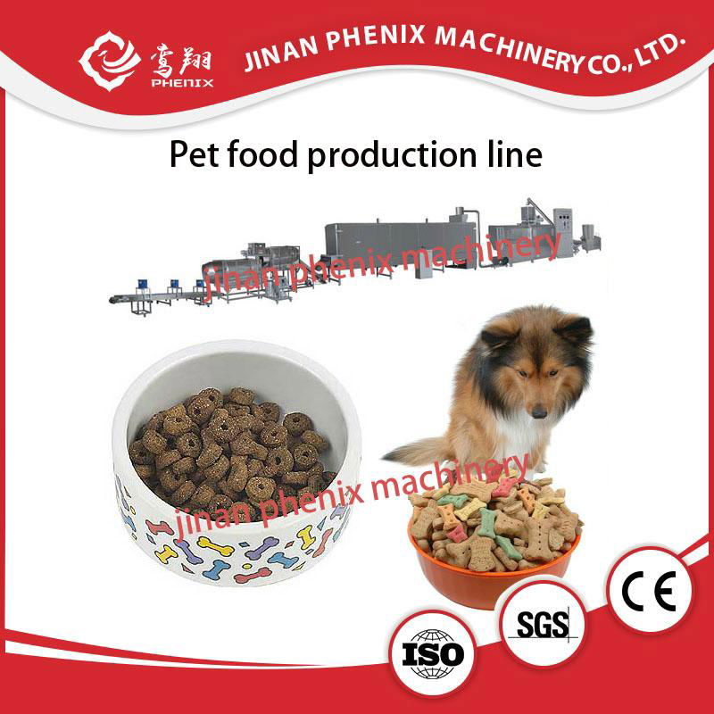 dry pet cat and dog food pellet extruder making machine 2