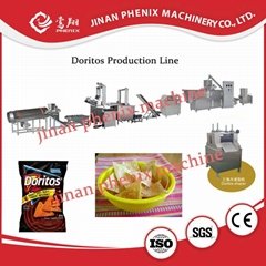 automatic frying corn chip doritos extruder making machine