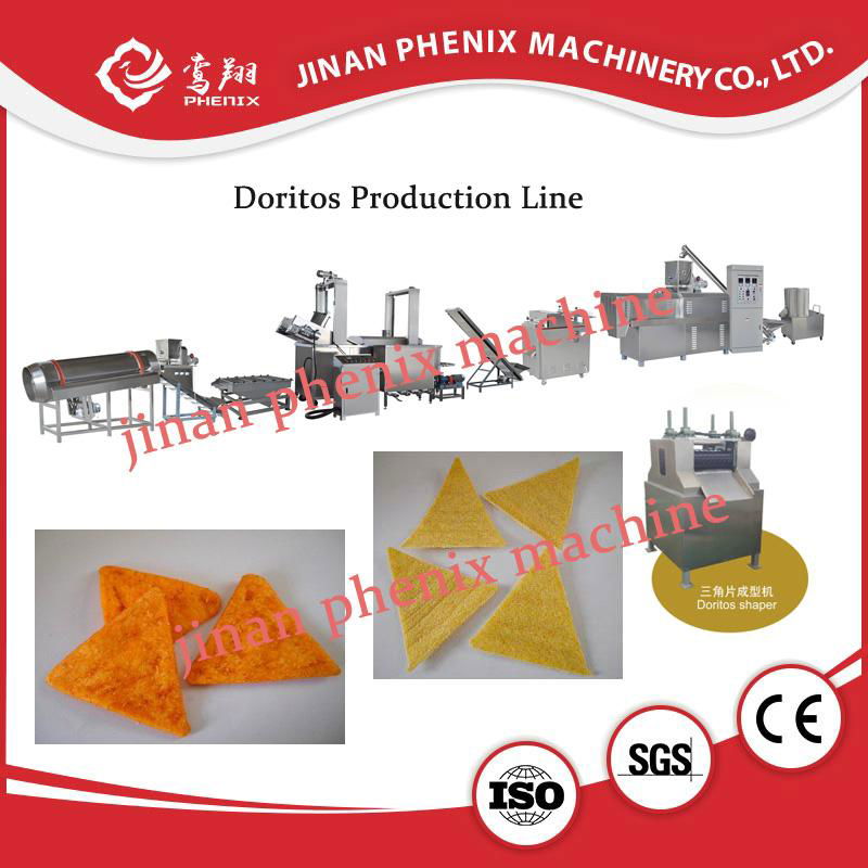 automatic frying corn chip doritos extruder making machine 3