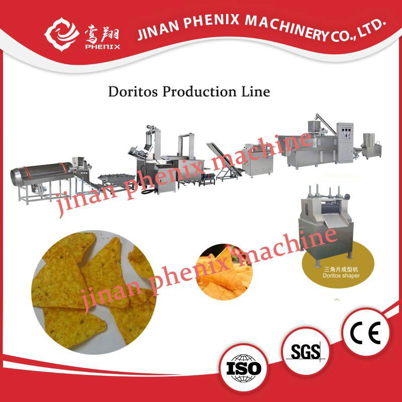 automatic frying corn chip doritos extruder making machine 4