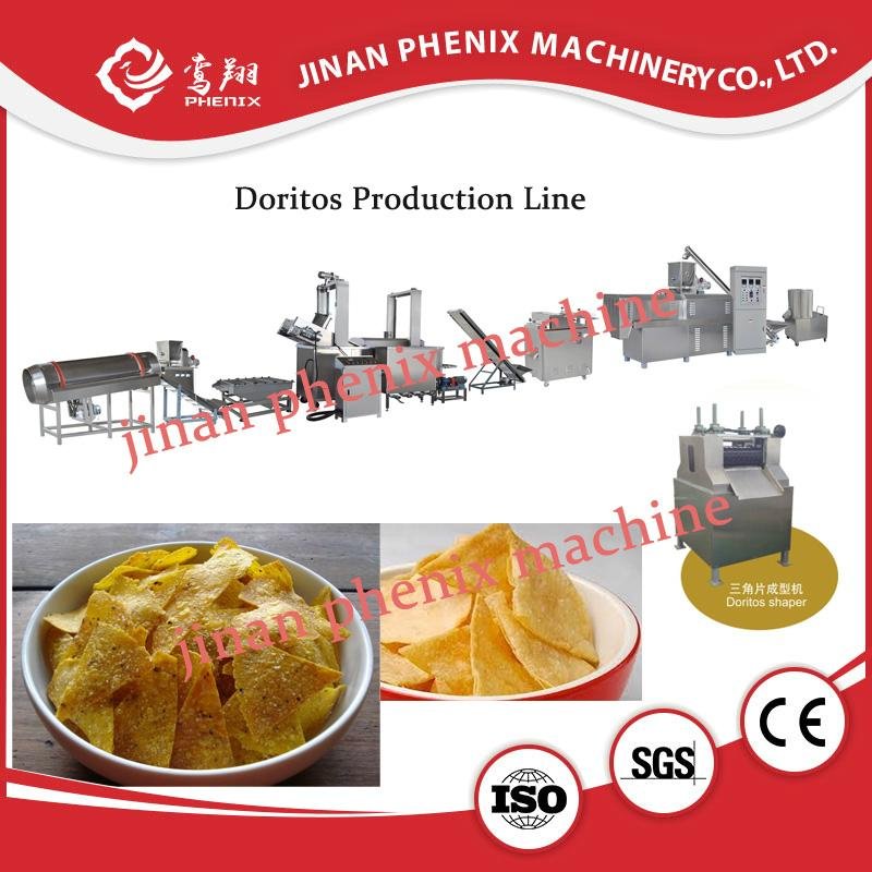 automatic frying corn chip doritos extruder making machine 5