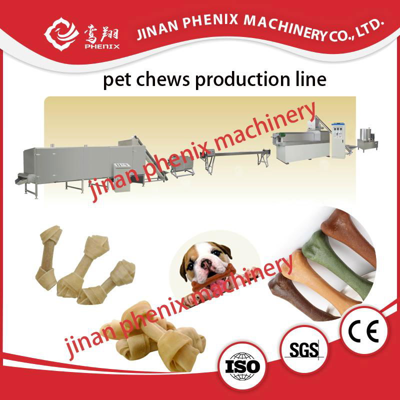 single screw extruder making machine for pet chews 2