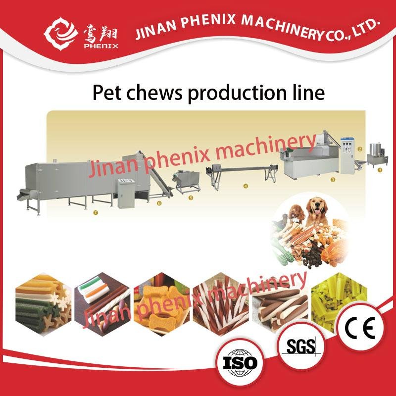 single screw extruder making machine for pet chews