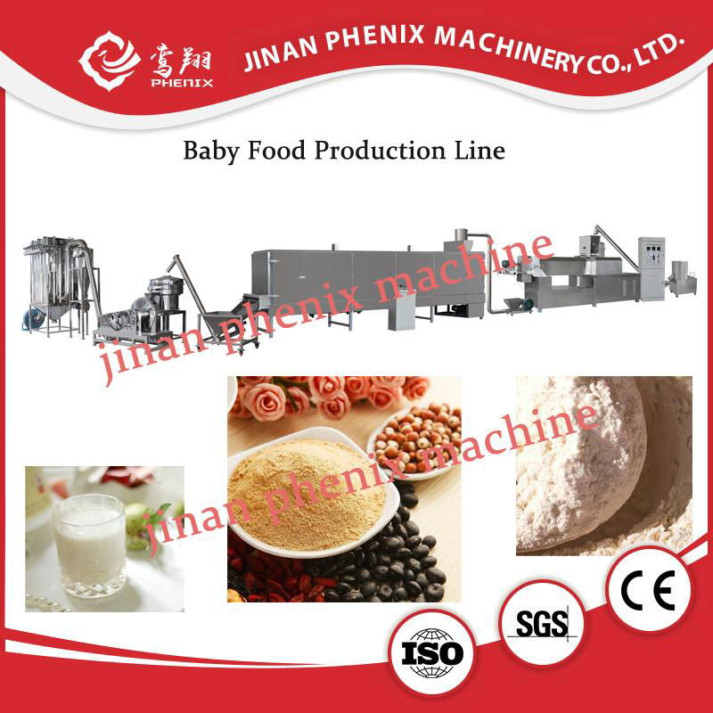 full automatic nutritional baby food extruder processing machine line 3