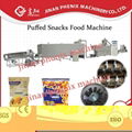 corn puffed snack food making machine extruder 5