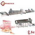 corn maize puff snack food twin screw extruder making machine