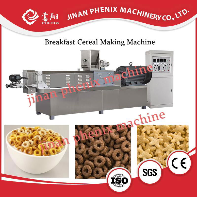 oat flakes breakfast cereals food extruder making machine 4