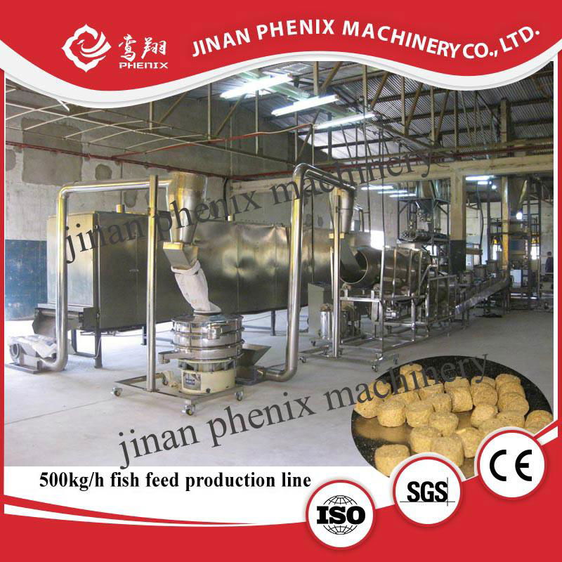 floating shrimp fish feed twin screw extruder machinery 4