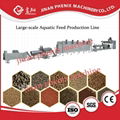 pellet fish feed twin screw extruder
