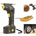 Rechargeable Cordless Air Compressor Tyre Inflator Pump 12V Portable Cars 2