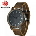 SIHAIXIN Man Watches Classic Luxury Leather Straps Quartz Male Clock Engraved Wi