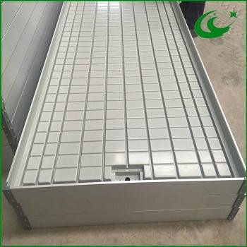 Metal  Growing Rolling Bench flood tray ebb and flow table 3
