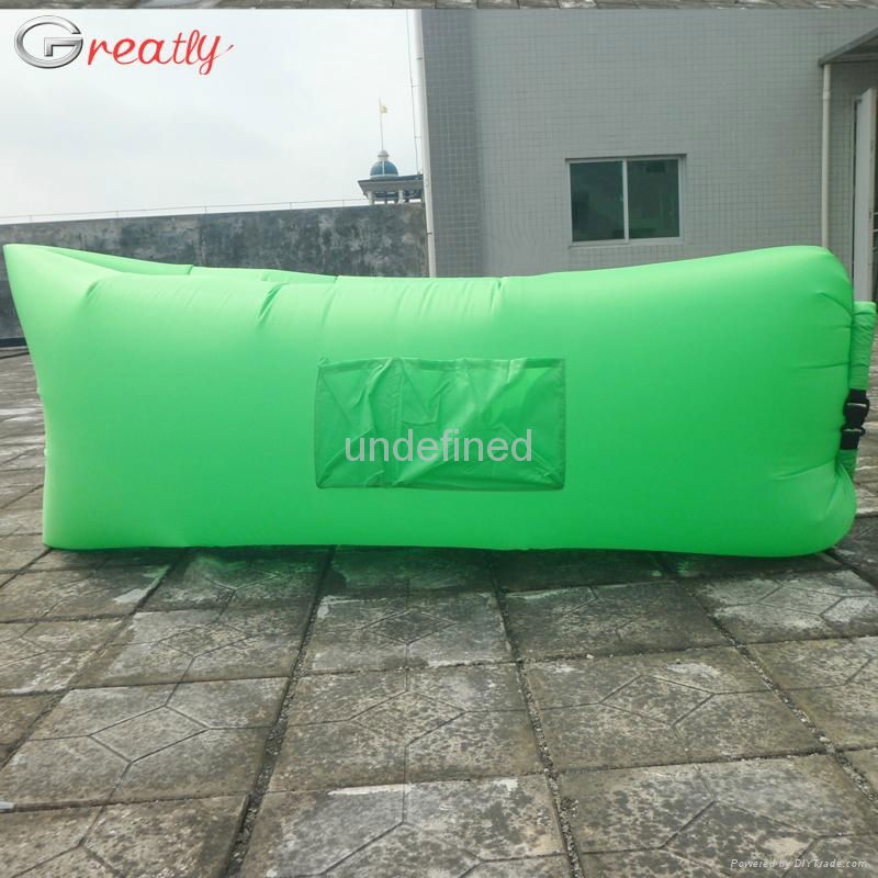 New 2017 High Quality Lazy Bag Waterproof Sleeping Bag Inflatable Sofas Portable