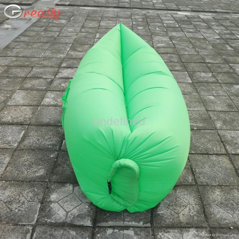 New 2017 High Quality Lazy Bag Waterproof Sleeping Bag Inflatable Sofas Portable 4