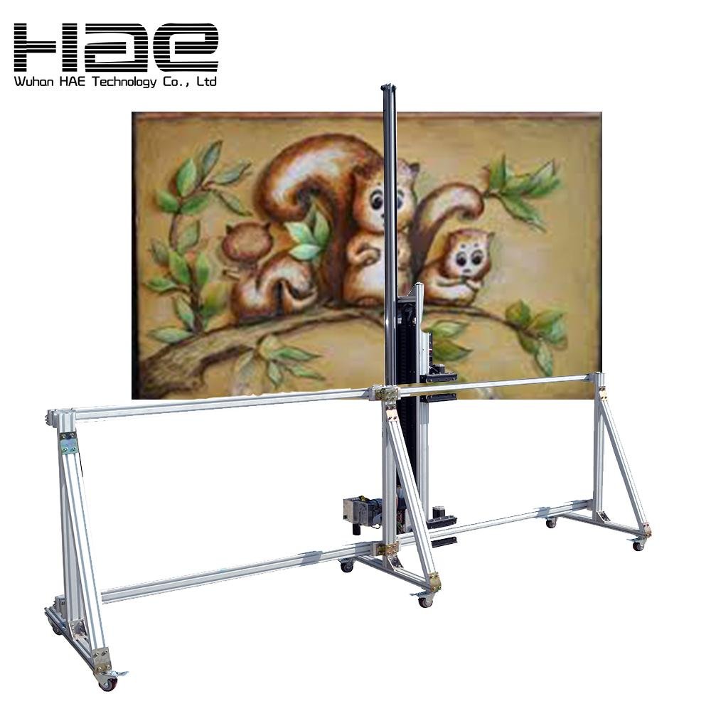 Outside Decoration Wall Photo Mural Printing Machine