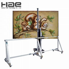 Outside Decoration Wall Photo Mural Printing Machine