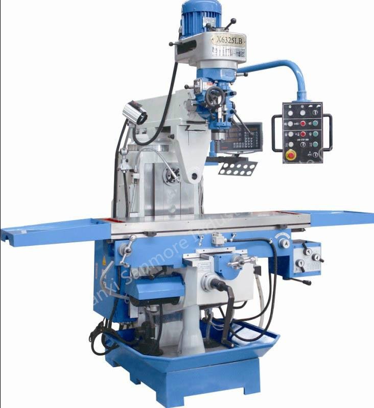 X6325LB Vertical and Horizontal Turret Milling Machine