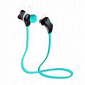 Sport wireless earphones bluetooth headset stereo bluetooth earbuds 