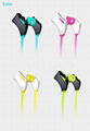 Sport wireless earphones bluetooth headset stereo bluetooth earbuds  4