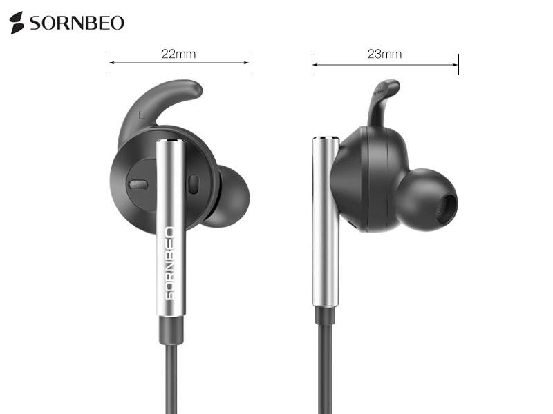 SORNBEO factory OEM stereo wireless Bluetooth ANC headphones sports earphones ea 3