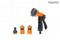 8-pattern plastic water nozzle set w/