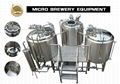 500l 3-vessel beer brewery equipment 1