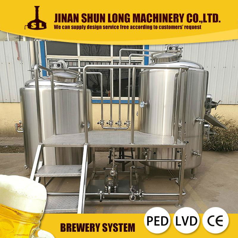 500l 3-vessel beer brewery equipment 4