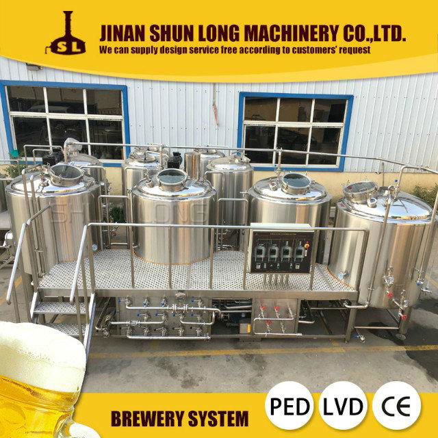 500l 1000l 2000l brewery equipment with CE standard