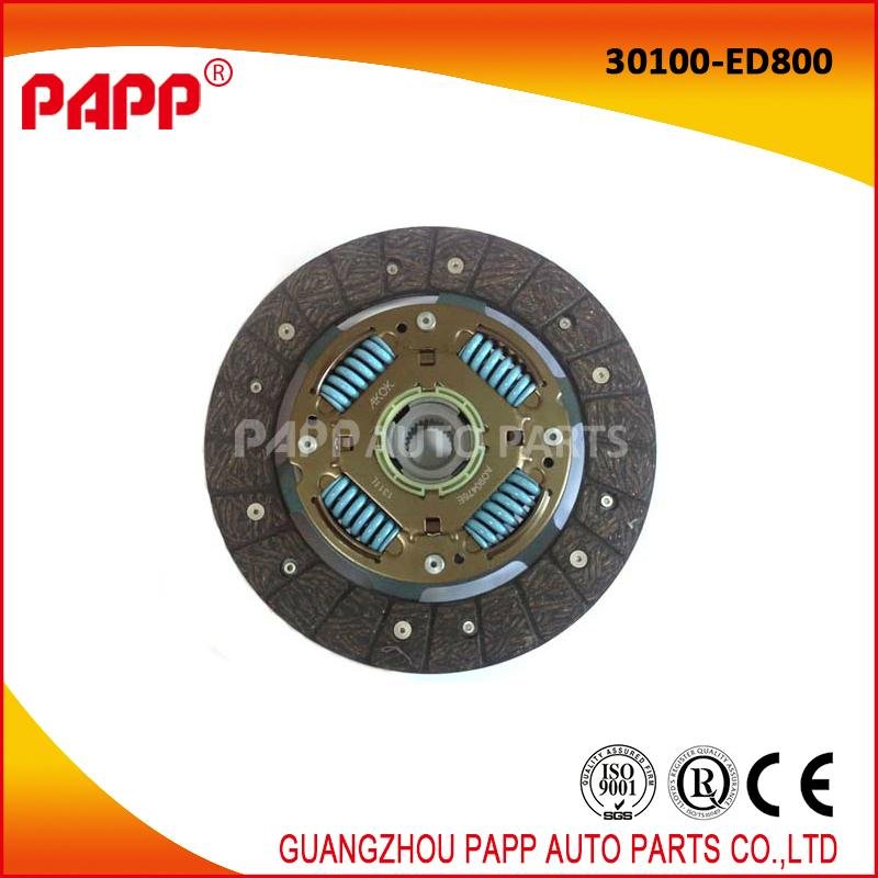 Auto Spare Parts Car Clutch Disc For Japanese car Nissan Tiida 30100 - ED800