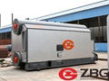 ZBG 20 ton steam boiler in Pakistan