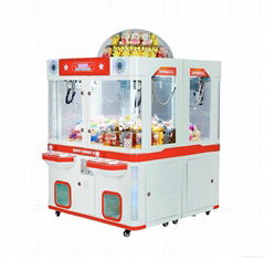 high quality toy crane machine for sale Happy Binary Star(4P) kids gift vending 