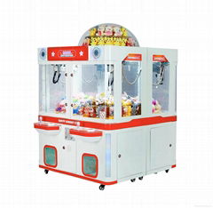 high quality toy crane machine for sale Happy Binary Star(4P) kids gift vending