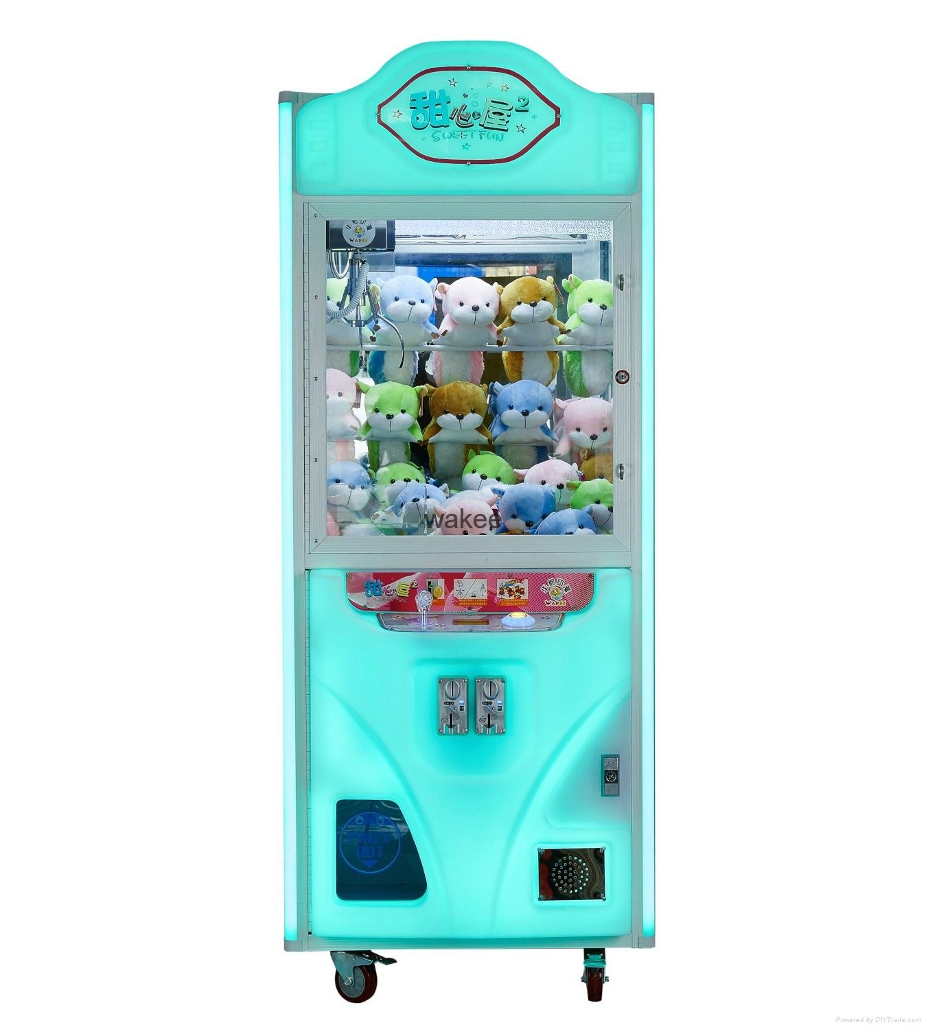 2017 hot sale slot game machine coin operated claw toy machine 2