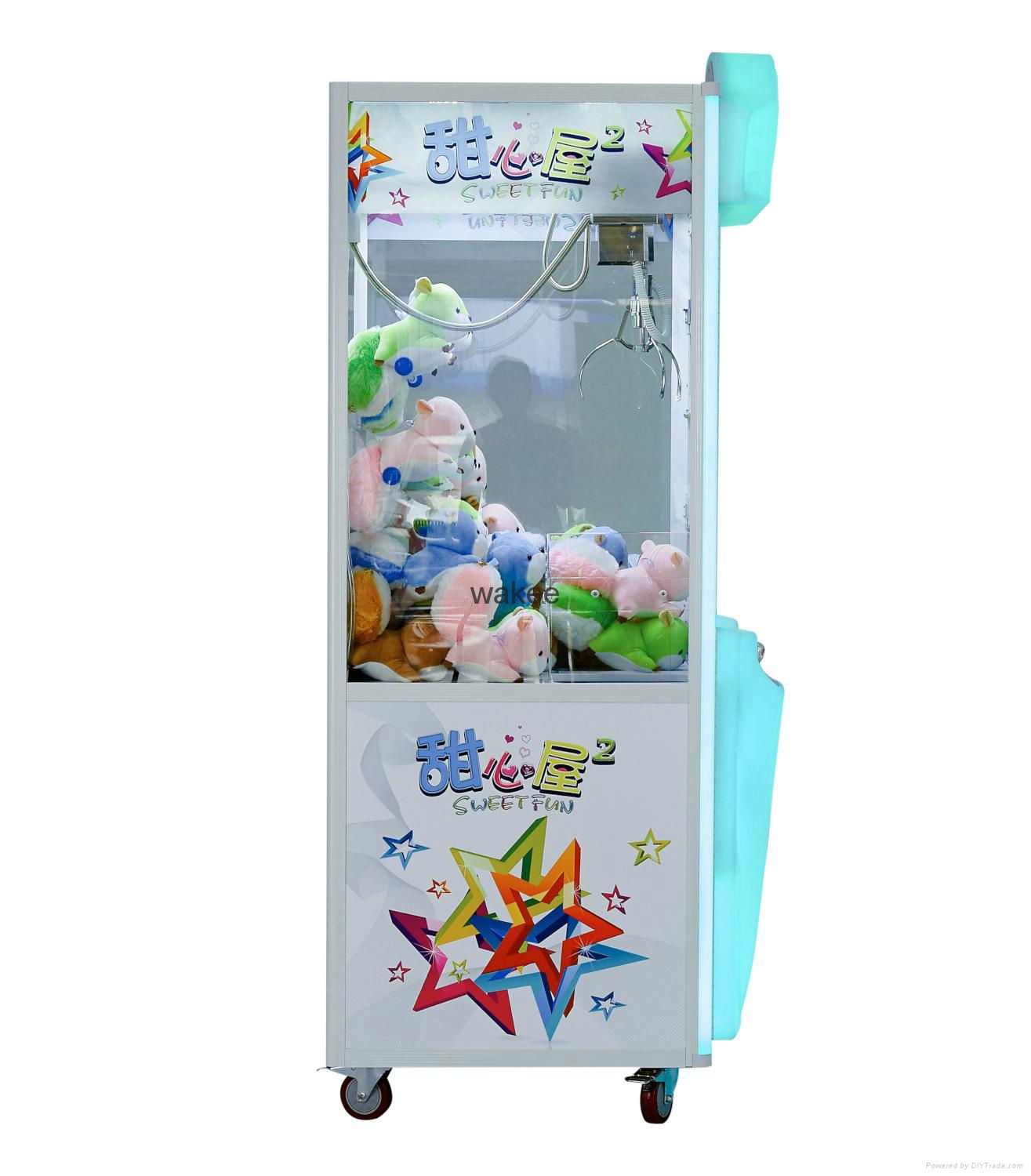 2017 hot sale slot game machine coin operated claw toy machine 3