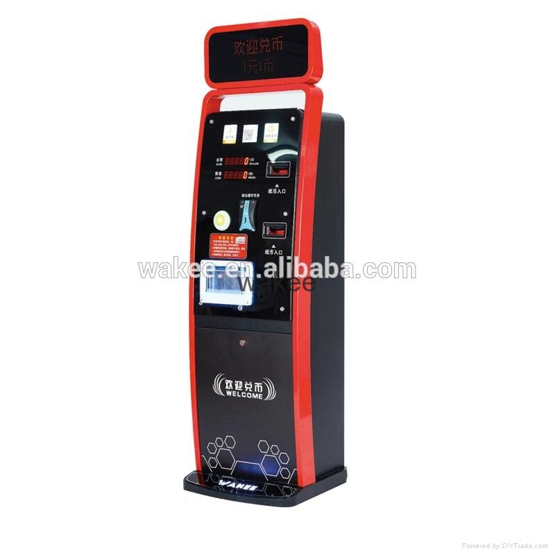 High quality vending machine coin exchange Deluxe Coin Vending Machine for sale 1