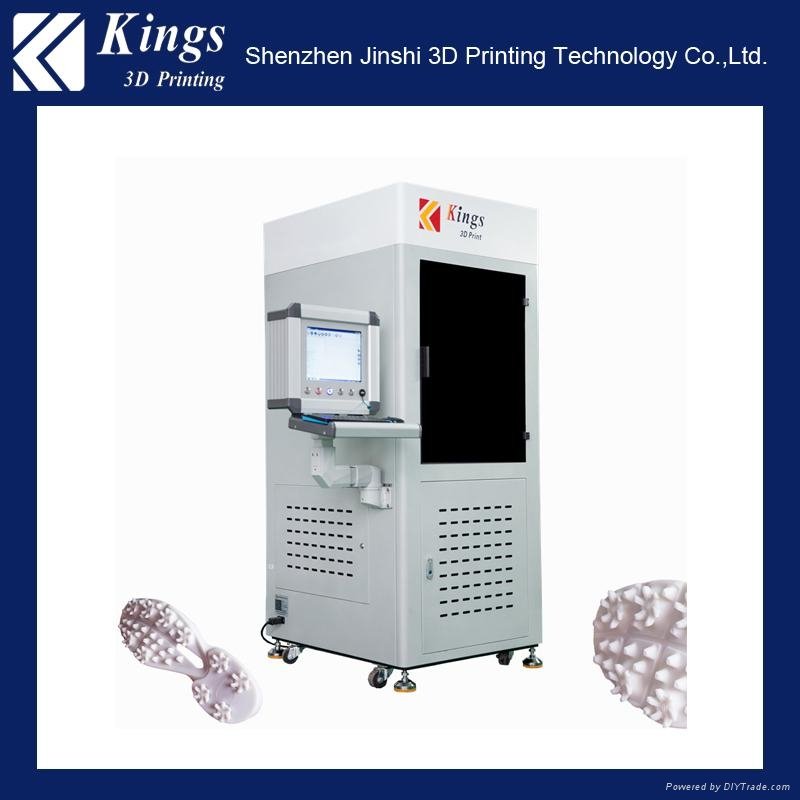 High resolution industrial SLA 3D printer machine laser resin printer Kings 450 2
