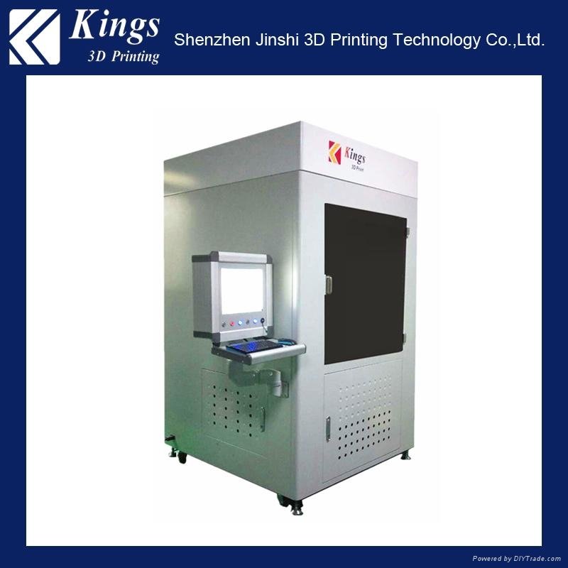 Kings 800-C industrial sla 3d printer for sale high resolution laser 3d printer