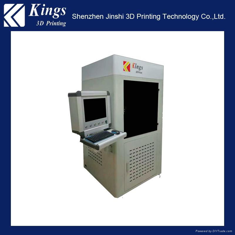 KINGS high speed industrial 3d printer high resolution laser SLA 3d printer 