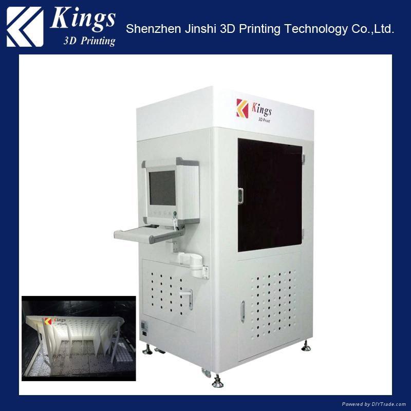 KINGS high speed industrial 3d printer high resolution laser SLA 3d printer  3